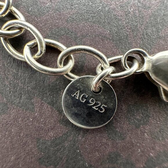 Tiffany & Co. Sterling Silver Infinity Bracelet. - Picture 9 of 15